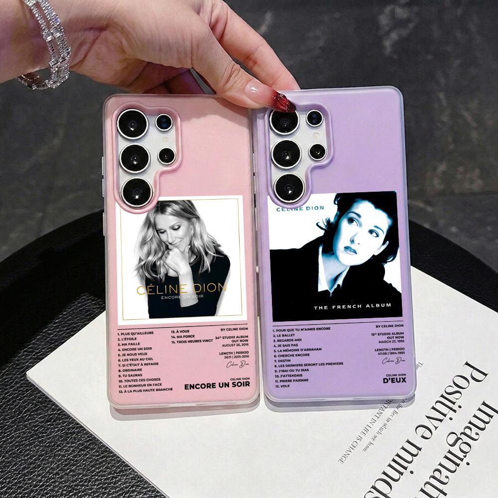 Phone Cases Holder - Capa de Telefone Singer C-Celine D-Dion