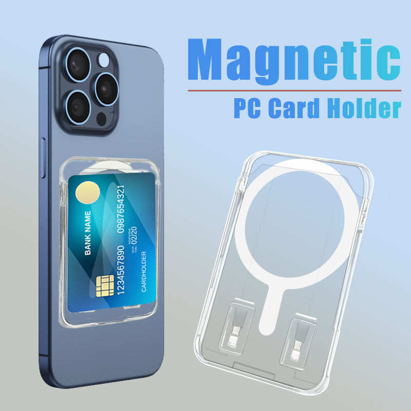 Phone Cases That Hold Cards - Suporte de cartão transparente para magsafe