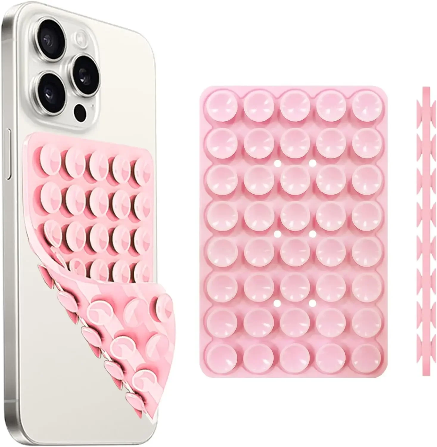 Phone Cases Rubber - Suporte de telefone com ventosa dupla