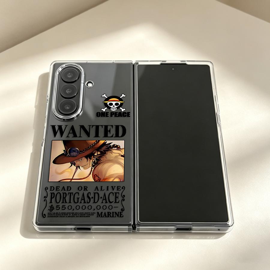Phone Cases One Piece - Capa Transparente Macia para Celular Samsung