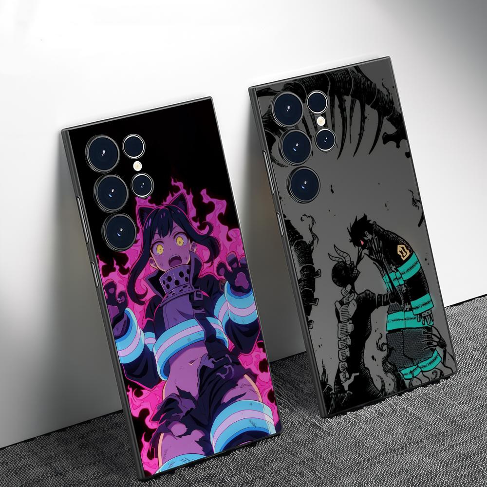 Phone Cases Samsung S25 - Capa de Telefone Anime F-Fire Force