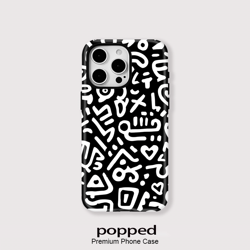 Phone Cases Rubber - Capa de Acrílico Magnética para iPhone