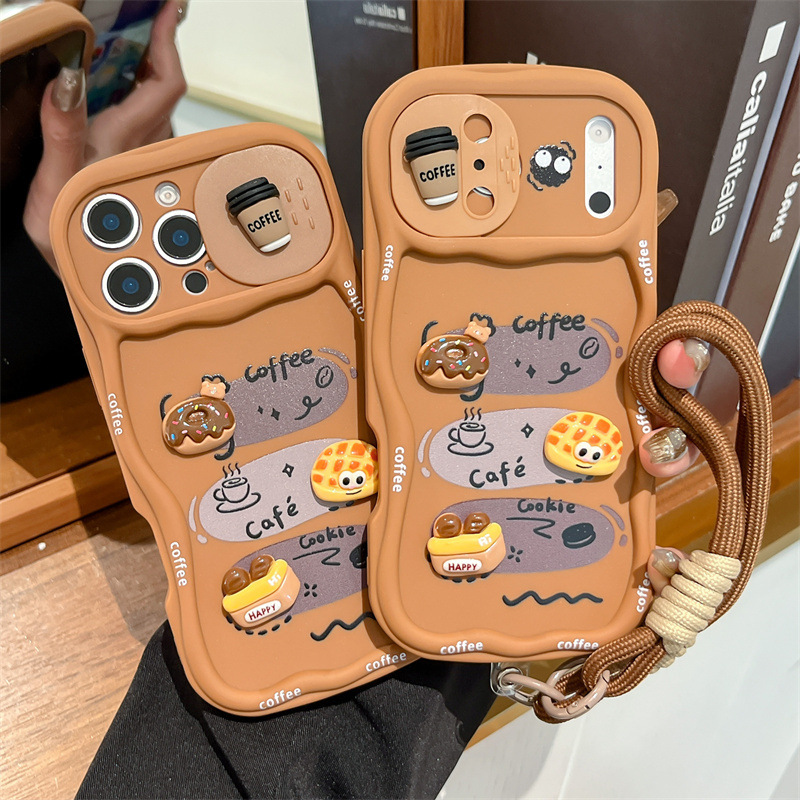Phone Cases With Camera Cover - Capa de Telefone 3D em Forma