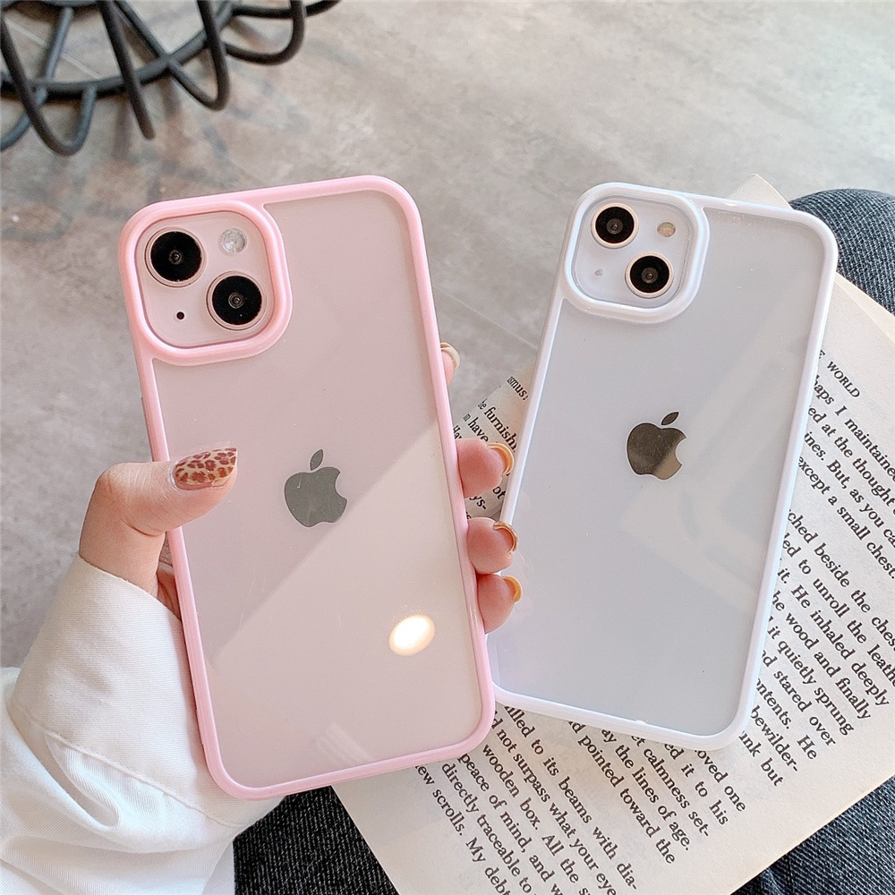 Doce colorido acrílico transpa - Phone Cases Burga avaliação e preço