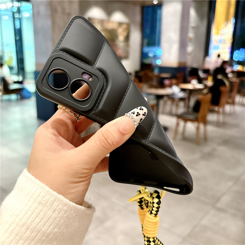 Buffer para baixo jaqueta caso - Phone Cases Jjk avaliação e preço