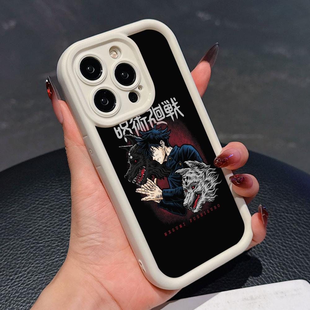 Capa de Celular JJK Megumi par - Phone Cases Jjk avaliação e preço