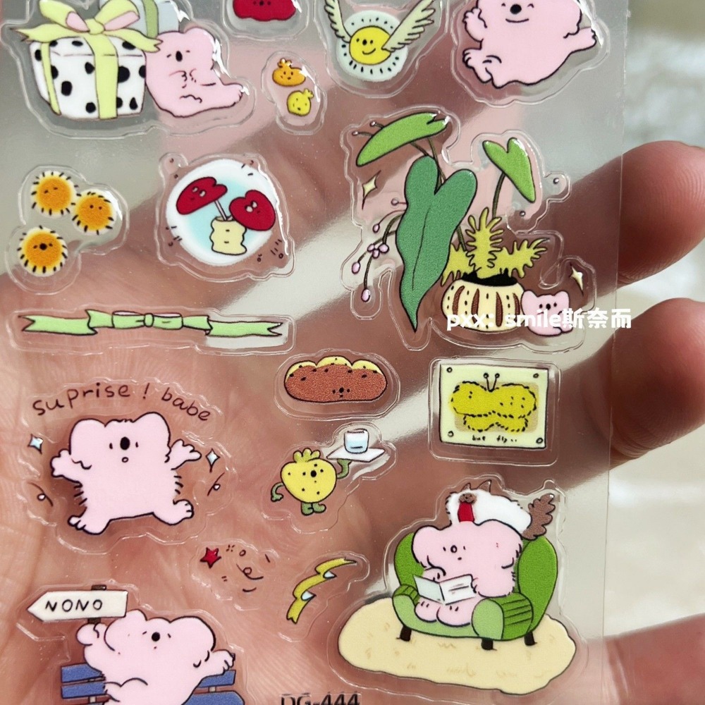 Adesivos INS abstratos kawaii  - Phone Cases Rubber avaliação e preço