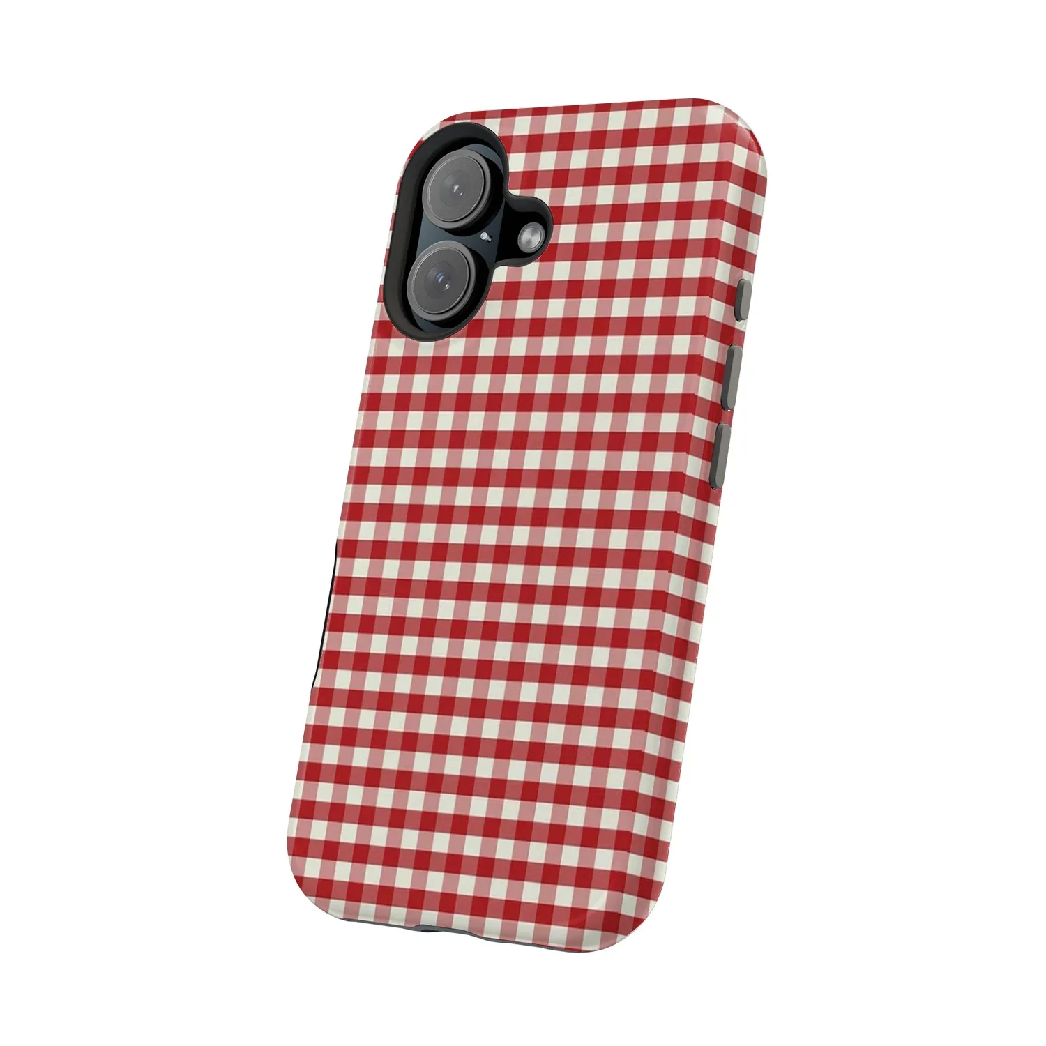Retro vermelho gingham fosco r - Phone Cases Burga avaliação e preço