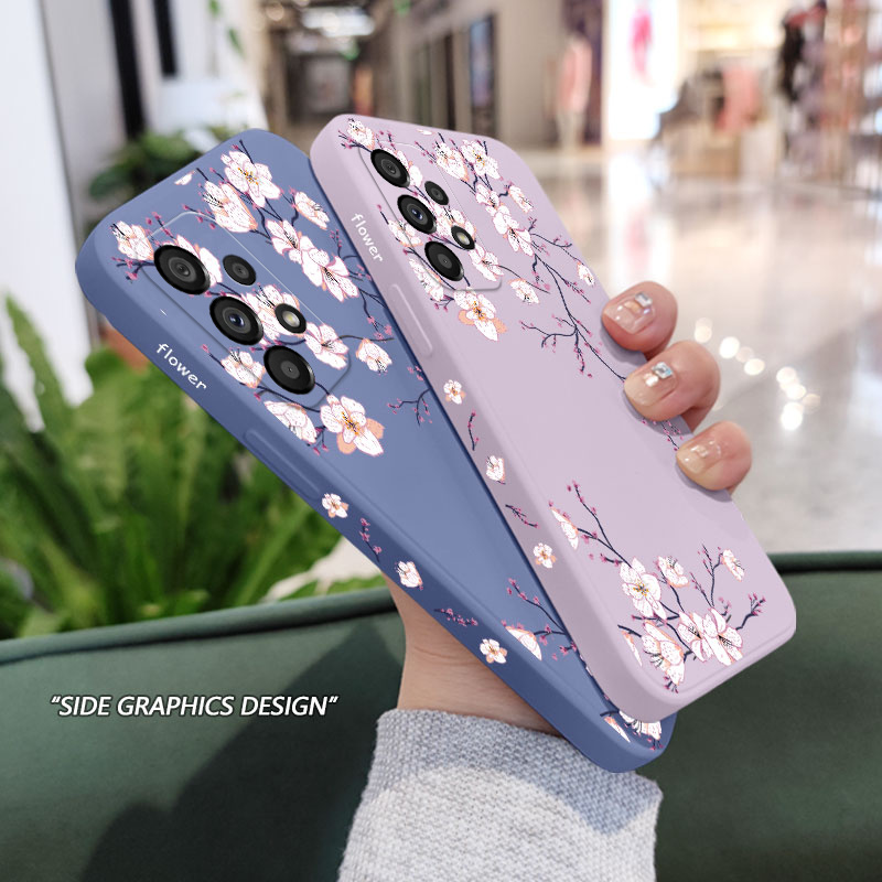 Flor de ameixa caso de telefon - Phone Cases Burga avaliação e preço