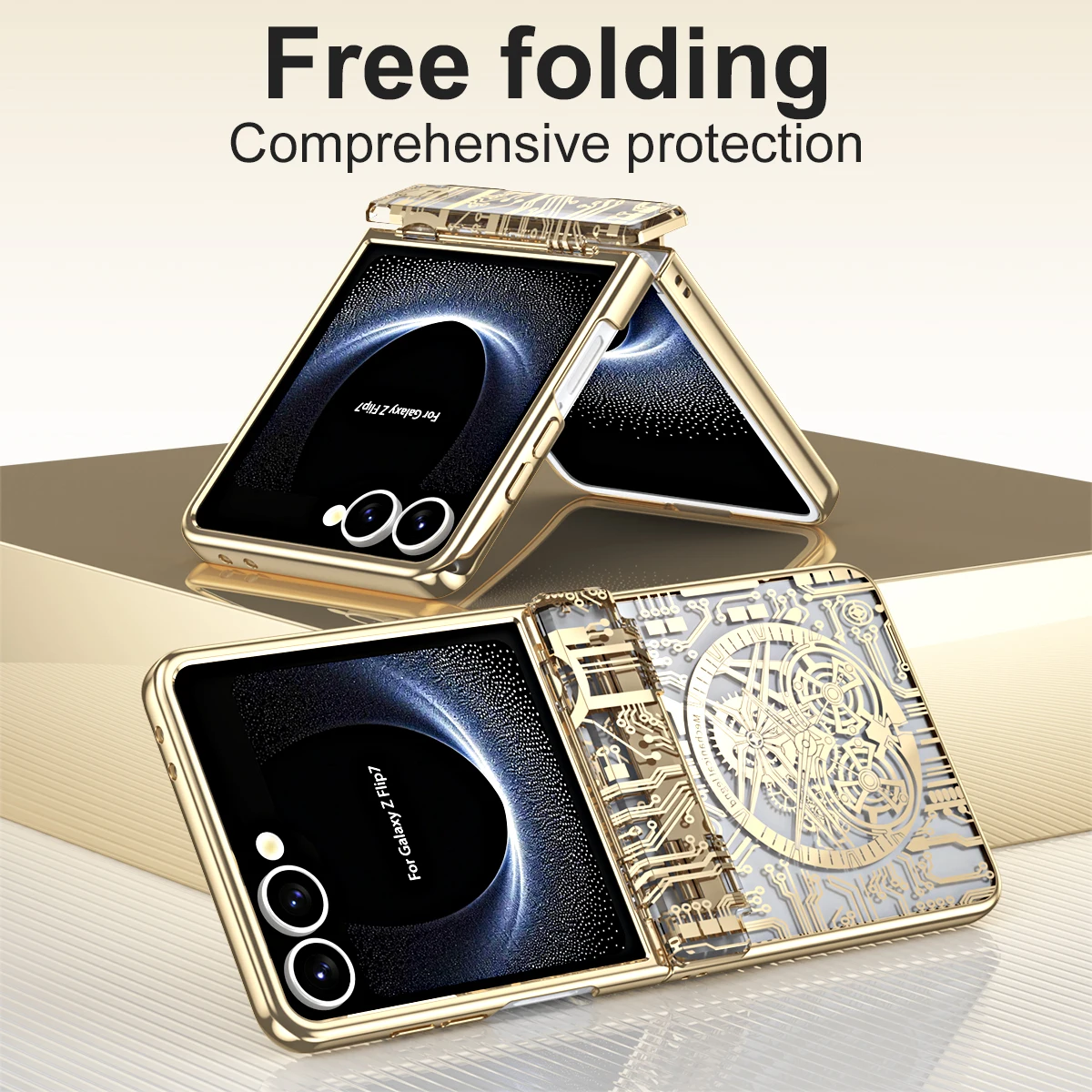 Máquina lenda chapeamento caso - Phone Cases Z Flip 7 avaliação e preço