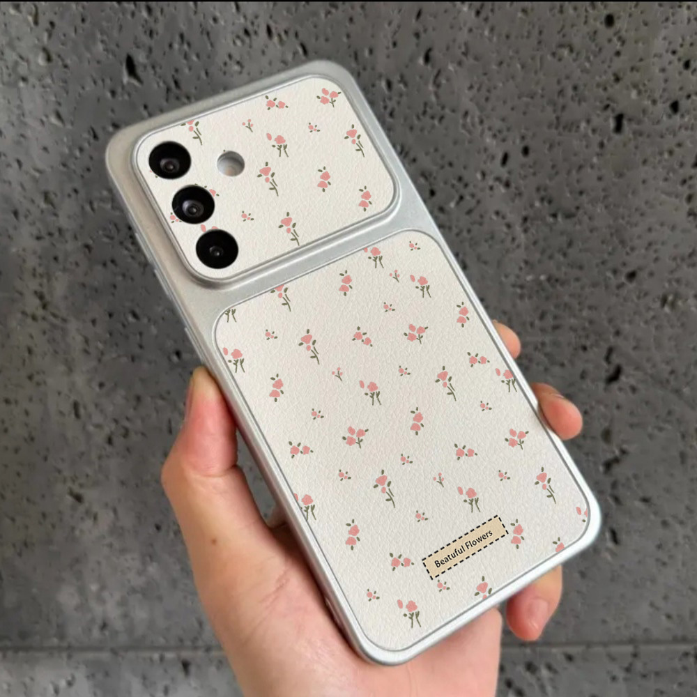 Capa de Couro com Janela para  - Phone Cases With Camera Cover avaliação e preço