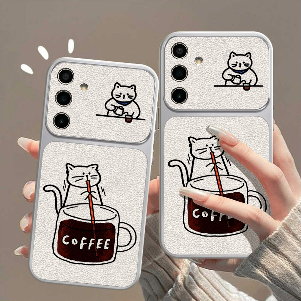 Capa de Celular Gato Fofo com  - Phone Cases Samsung S25 avaliação e preço