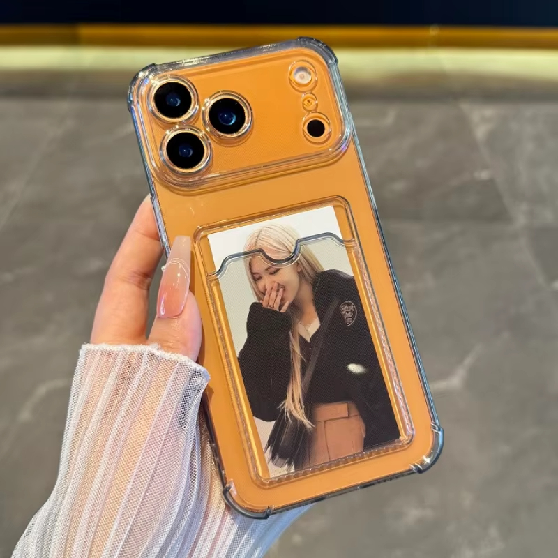 Capa Transparente com Slot par - Phone Cases That Hold Cards avaliação e preço