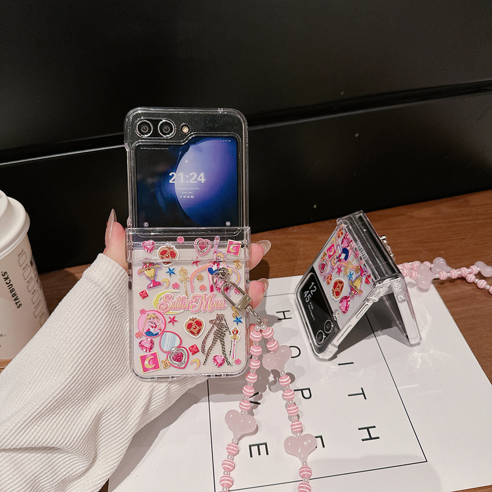 Capa de Telefone Fofa de Anime - Phone Cases Z Flip 7 avaliação e preço