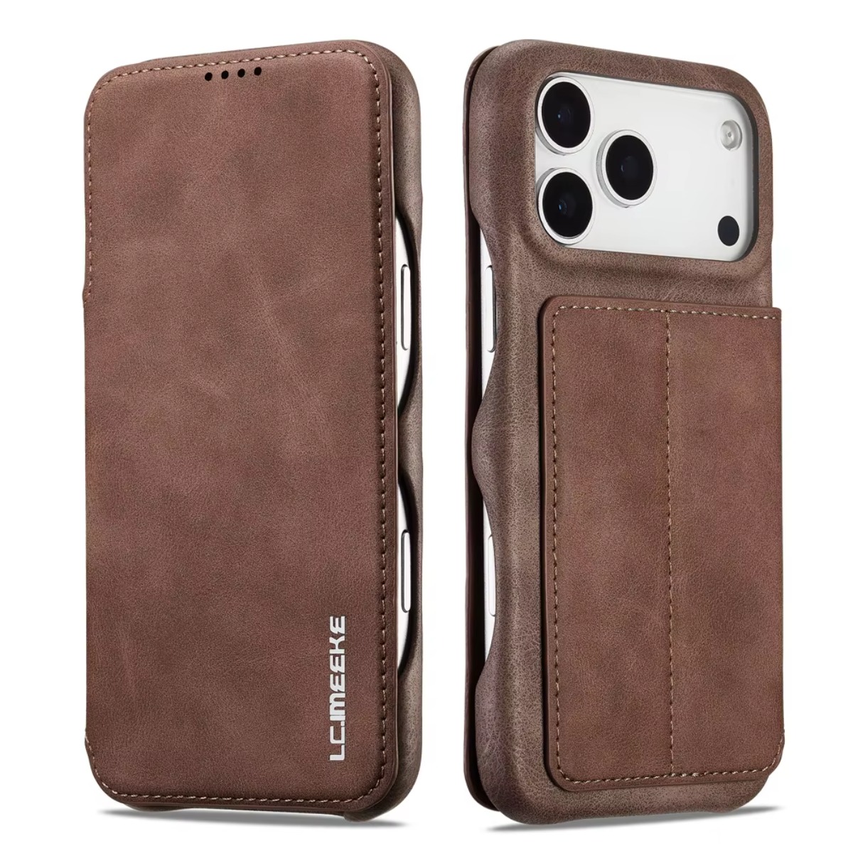 Carteira de couro magnética fl - Phone Cases That Hold Cards avaliação e preço