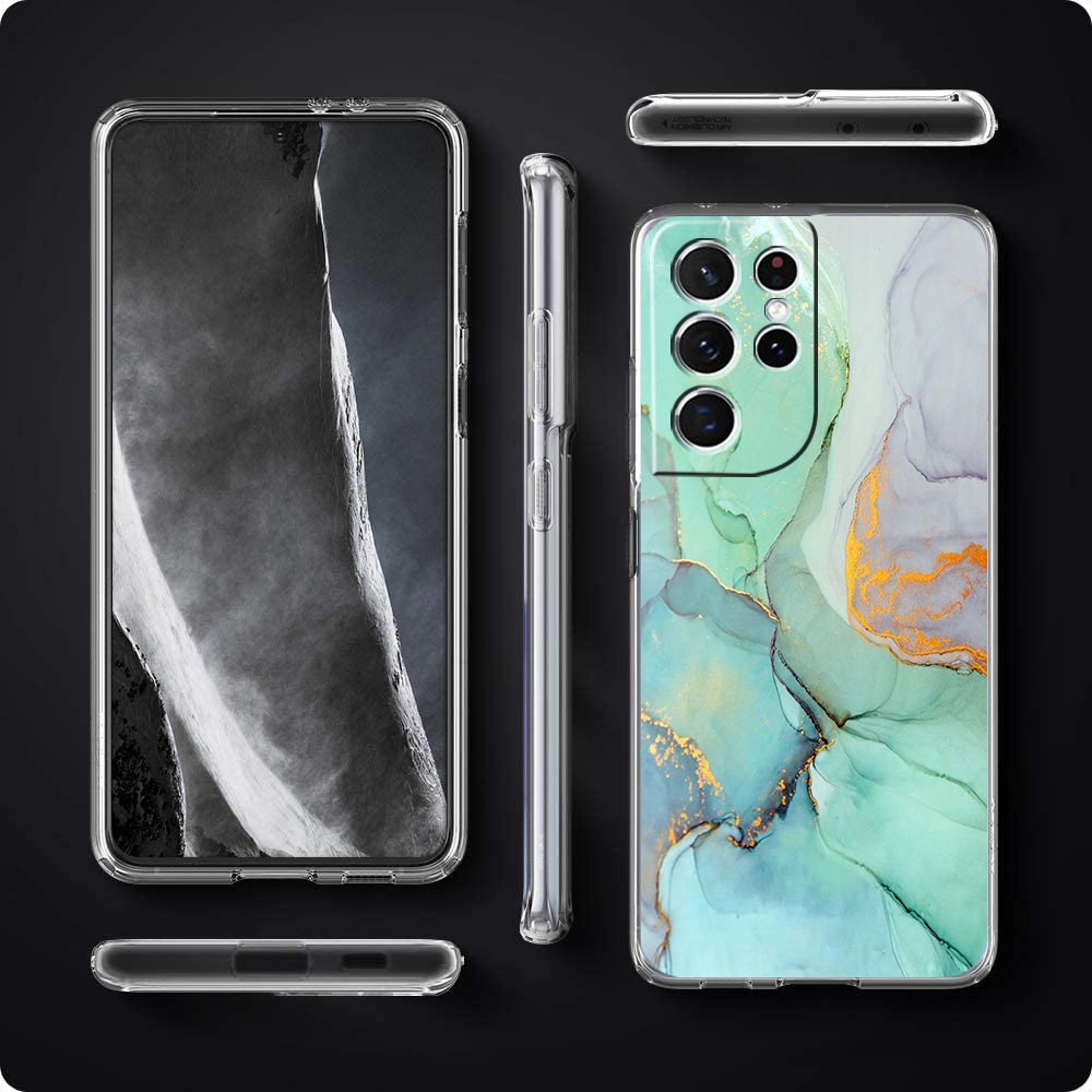 Mármore claro silicone caso de - Phone Cases Burga avaliação e preço