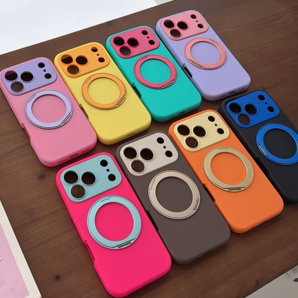 INS Magnético 360 °   Capa de  - Phone Cases Holder avaliação e preço